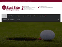Tablet Screenshot of eastsidelbr.com